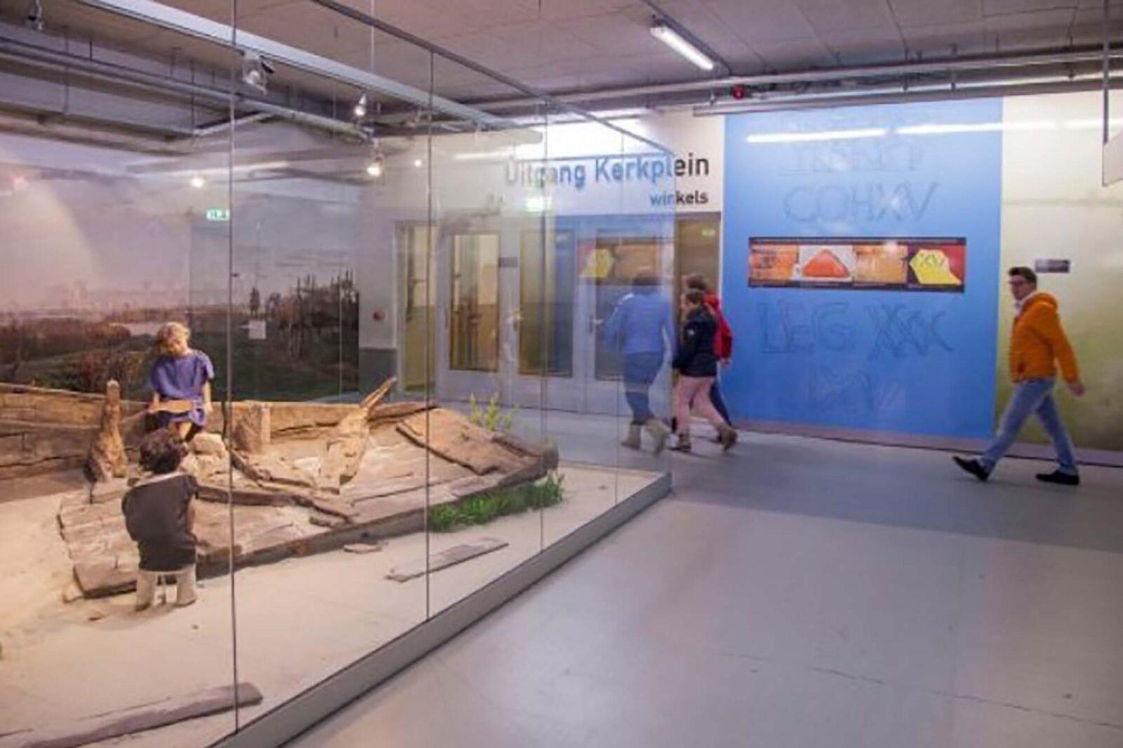 Verslag Erfgoedteam: De leefbare kern Archeologie in de parkeergarage van Woerden, een project van Tom Hazenberg
