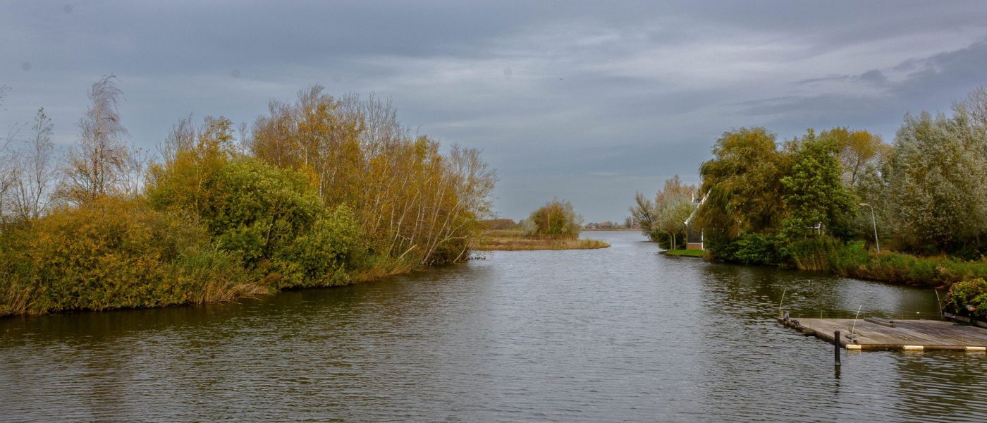 Restant van de krekenstructuur van de Crommenije bij Busch en Dam op de grens van Uitgeest en Krommenie, onderdeel van BPL Alkmaardermeer en omgeving. 