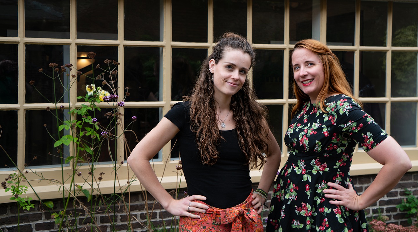 Judith van Amelsvoort en Sarah Remmerts-de Vries van Oneindig Noord-Holland.