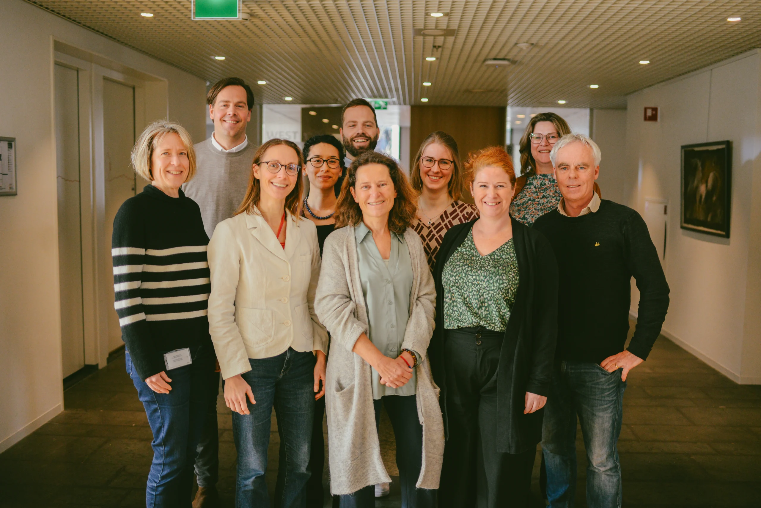 Team provincie. Foto van Inge den Oudsten